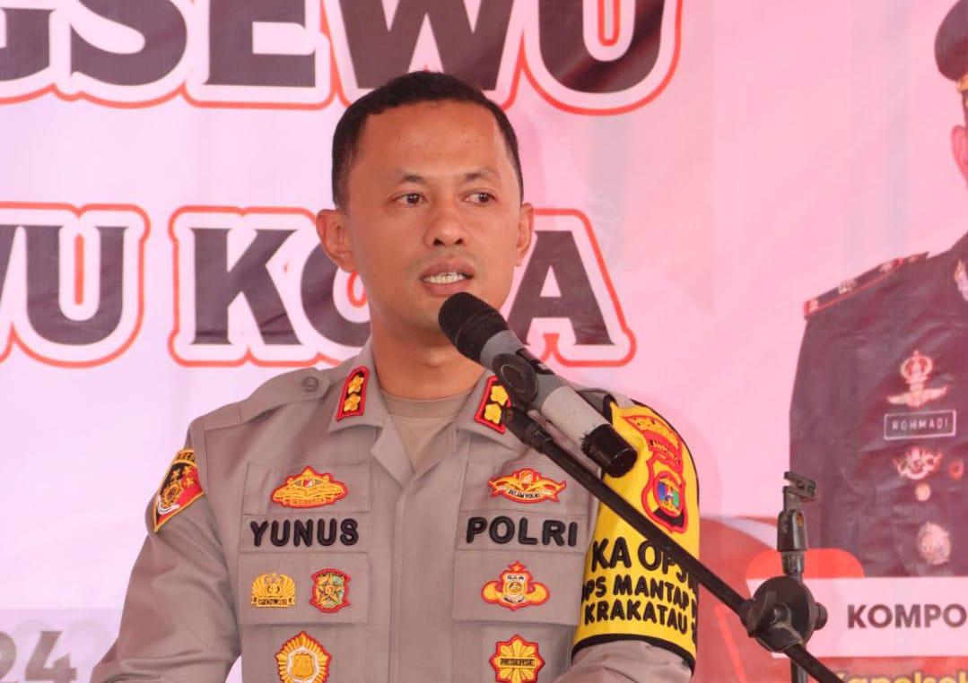 Kapolres Pringsewu: Paslon yang Unggul Hitung Cepat Jangan Euforia Berlebihan