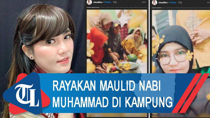 Via Vallen Rayakan Maulid Nabi Muhammad SAW 2019 di Kampung Halaman