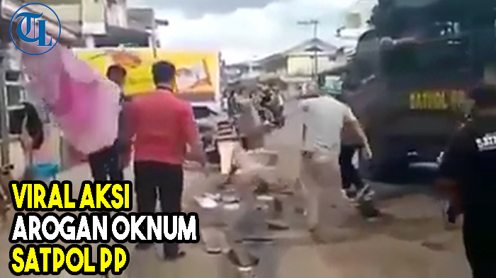 VIDEO Viral Aksi Arogan Oknum Satpol PP saat Tertibkan PKL di Sumatera Utara