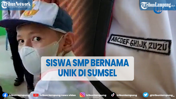 Siswa SMP di Sumatera Selatan Punya Nama Unik ABCDEF GHIJK Zuzu
