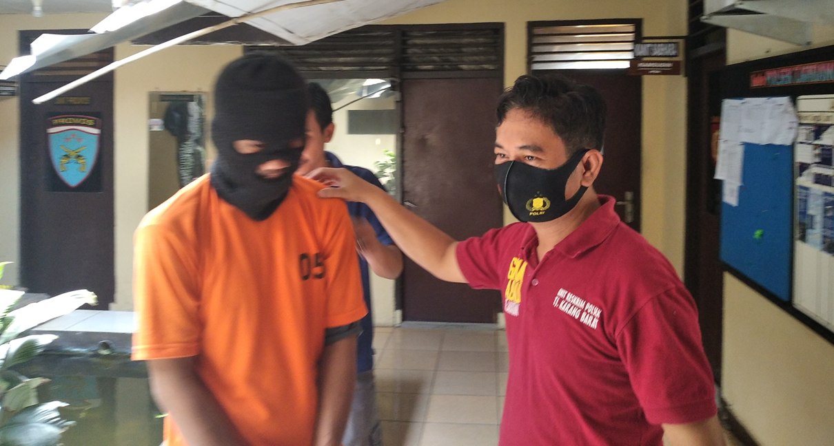 Warga Lampung Tengah Ngaku Baru Satu Kali Lakukan Pencurian Motor di Bandar Lampung