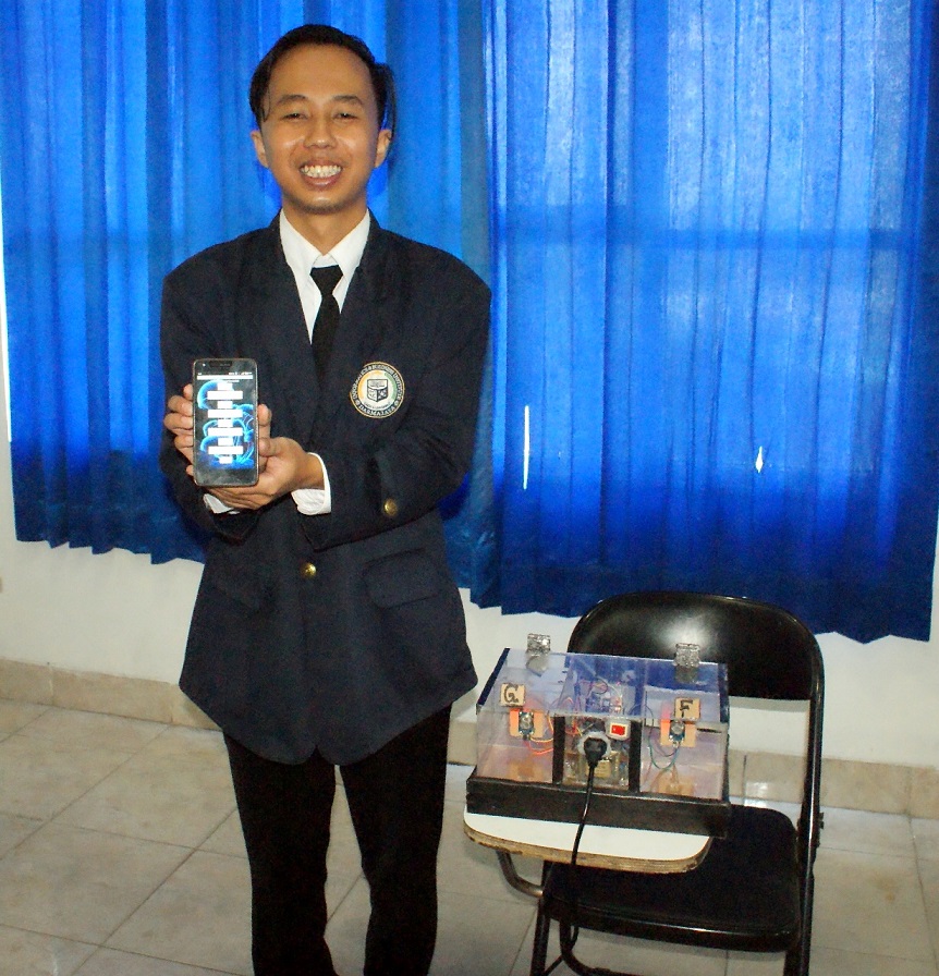 Warid Gunakan Sensor MQ-135 Guna Deteksi Asap Rokok