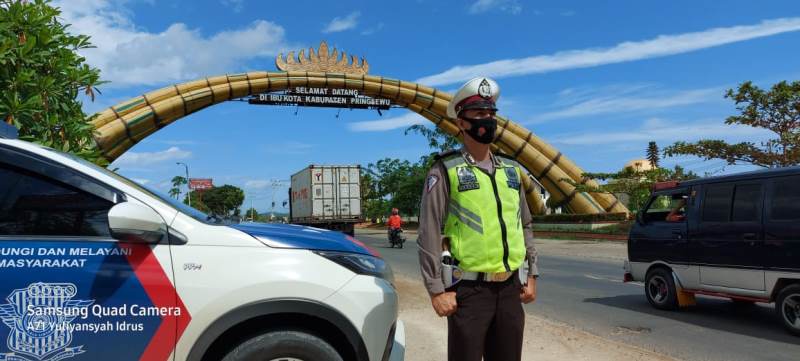 Waspadai Titik Rawan Lakalantas di Jalinbar Pringsewu Selama Libur Nataru