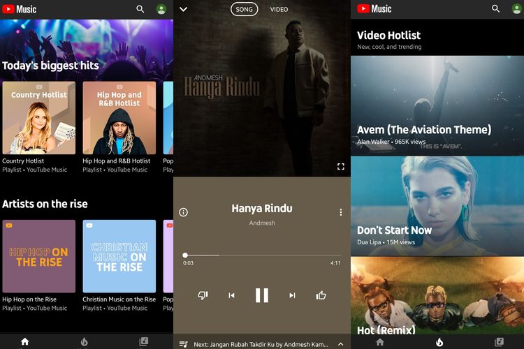 Apa Itu YouTube Music, Perbedaan YouTube Music dan Spotify