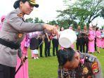 72 Personel Polres Lampung Timur Naik Pangkat