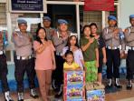 Propam Polresta Bandar Lampung Gelar Baksos di Panti Asuhan