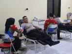 Humas Polres Mesuji Gelar Donor Darah, Diikuti Personel Hingga Insan Pers