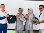 TDM Edukasi Safety Riding di SMKN 1 Ketapang