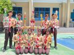 Ekskul Pramuka SMAS Gajah Mada Bandar Lampung Langganan Juara Joget Komando