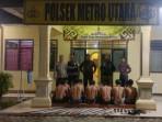 Polres Metro Gagalkan Tawuran Remaja Bersajam, Gelandang 12 Orang