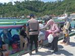 Sat Polairud Polres Pesawaran Imbau Keselamatan Berlayar ke Penumpang