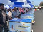 Pemkot Bandar Lampung Salurkan Bantuan 100 Unit Gerobak Motor Listrik 
