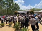 Polres Way Kanan dan Polres Lampung Utara Pam Aksi Unras di PT PML Reg 46