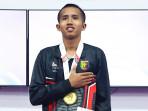 Mahasiswa Teknokrat Fahrel Apriansyah Sabet Emas Karate Kumite PON