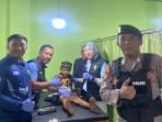 Polres Way Kanan Polda Lampung Baksos Sunatan Massal di Sukosari Baradatu