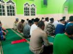 Polres Metro Polda Lampung Tebar Pesan Kamtibmas untuk Warga Usai Subuhan Berjamaah