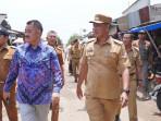 Wabup Tubaba Tinjau Relokasi Kantong Parkir Pasar Dayamurni