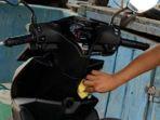 Honda Beat Warga Lampung Tengah Raib saat Parkir Tak Cabut Kunci Motor