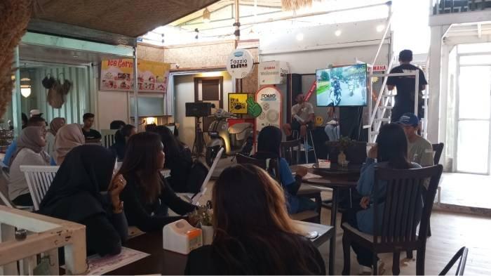 Maksimalkan Promosi dan Penjualan, Yamaha Gelar Event Fun Riding Fazzio di Lombok