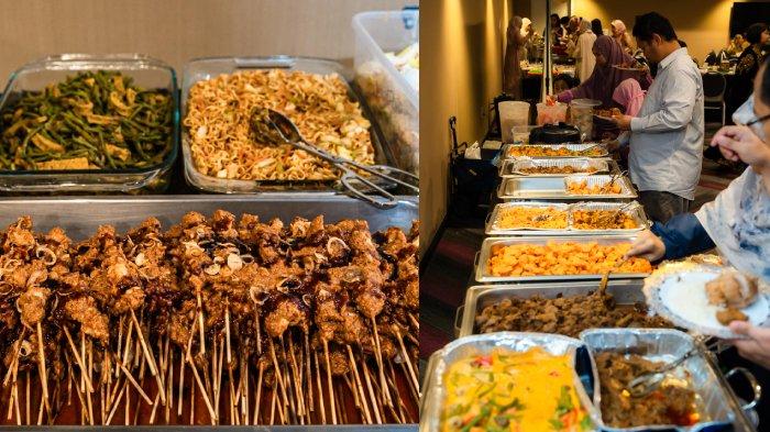 
CULINARY - Typical Indonesian cuisine served at the halal bi halal event of the Indonesian Muslim community in Central Florida, United States, on Saturday (21/3/2026).