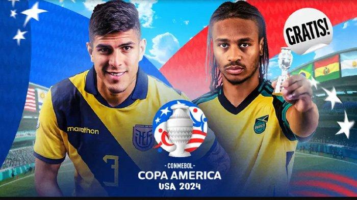 Prediksi Skor Ecuador vs Jamaica Copa America 2024 Kamis 27 Juni 2024 Jam 05.00, Link Live Streaming
