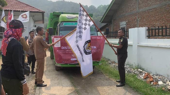 KPU KSB Pastikan Distribusi Logistik Aman hingga ke TPS Terpencil