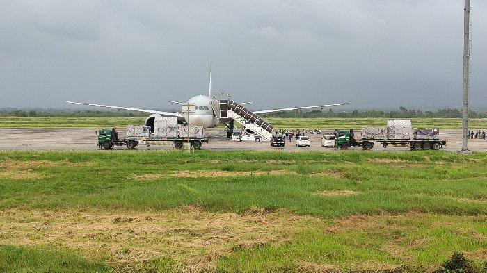 Logistik MotoGP Mandalika 2025 Tiba di Bandara Lombok, Total Berat 390 Ton