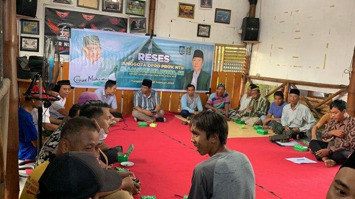 Lalu Pelita Putra Terima Aduan Soal Infrastruktur dan Pengelolaan Limbah Tahu di Lombok Tengah