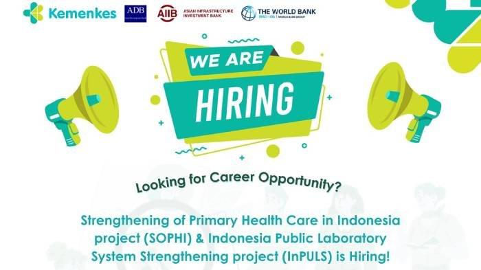 Buruan Daftar! Kemenkes Buka Loker Dibuka hingga 31 Oktober, Gaji dan Posisi Menarik