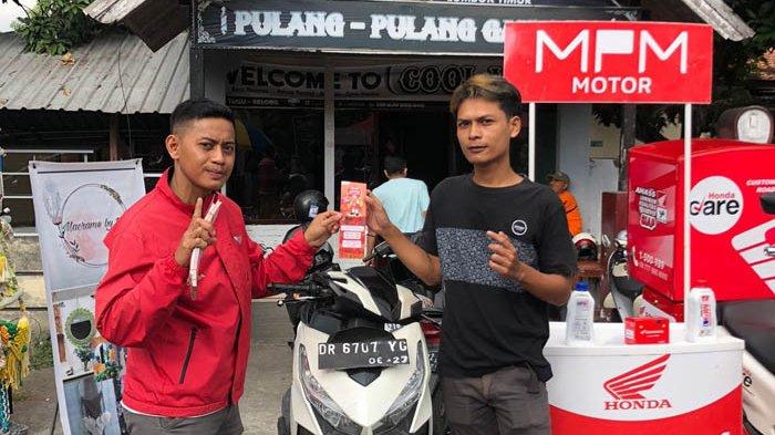 MPM Motor Lombok Timur Sosialisasikan Layanan Honda Care di Arena Car Free Day Selong