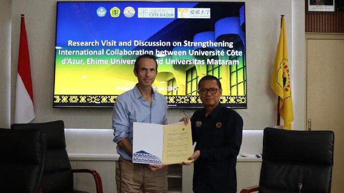 Unram Jajaki Kerja Sama Riset Gaharu dengan Universitas dari Prancis dan Jepang