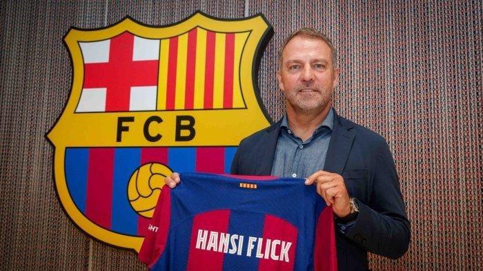 Pelatih Tim Barcelona Hansi Flick