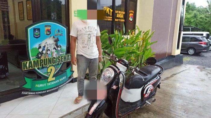 Motor Seorang Perempuan Dicuri saat Parkir di Kios Dekat Kantor Polisi
