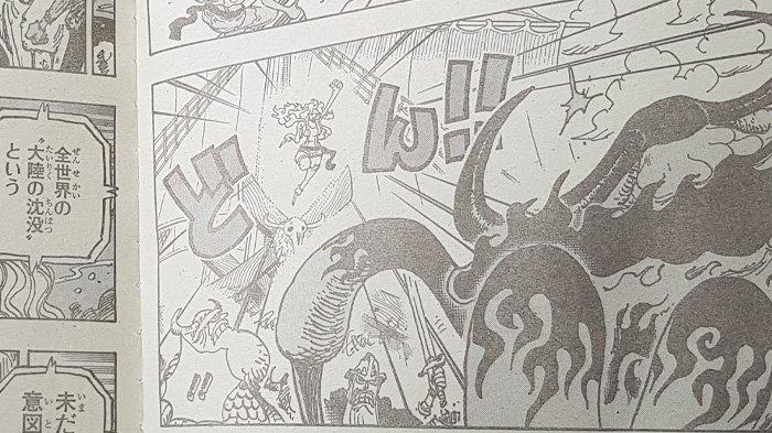 Spoiler dan Link Raw Manga One Piece Chapter 1121 Bahasa Indonesia Sub Indo: Gear 5 Luffy vs Saturn!