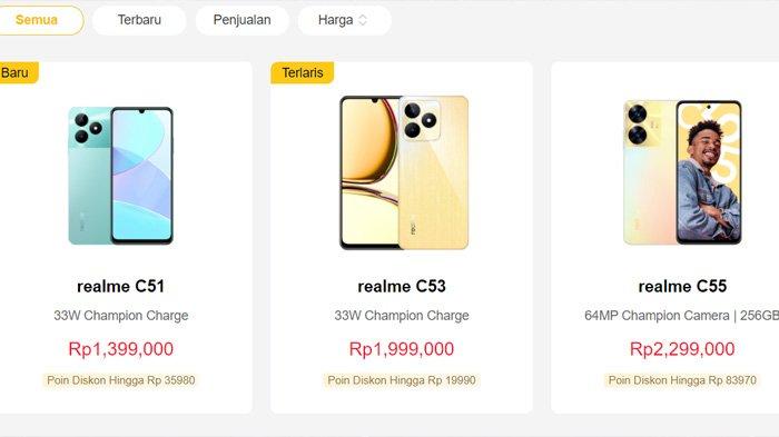 Daftar Lengkap Harga HP Realme Terbaru Akhir Oktober 2024 Realme 13, Realme GT 6, Realme 11 Pro Plus