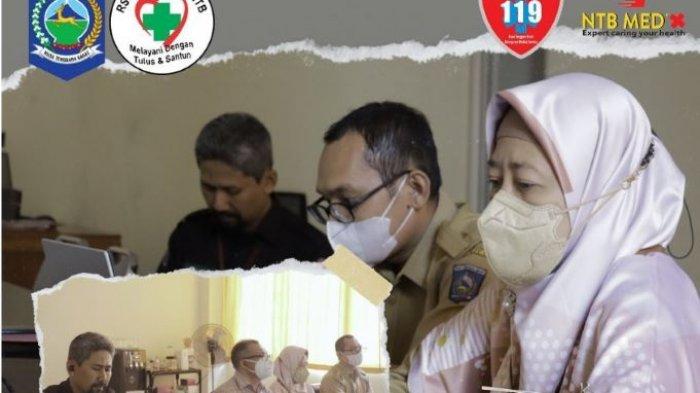 Wadir Pelayanan RSUD Provinsi NTB Ikut Zoom Meeting Terkait Pusat Layanan Uronefrologi
