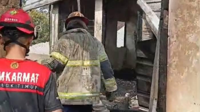 Rumah dan Toko Bangunan di Pringgabaya Terbakar, Kerugian Capai Rp1 Miliar