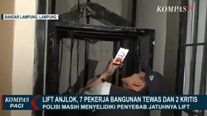 Awal Mula Lift Sekolah di Lampung Jatuh dari Lantai 5 Tewaskan 7 Pekerja Bangunan
