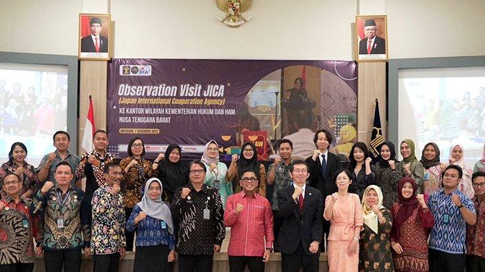 JICA Ungkap Kunci Sukses Rancang Undang-undang ke Jajaran Kanwil Kemenkumham NTB