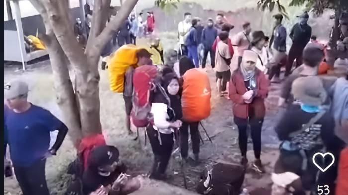 103 Pendaki Gunung Rinjani Dipulangkan Saat Sampai di Pos 2 Sembalun Gara-gara Tidak Punya Simaksi
