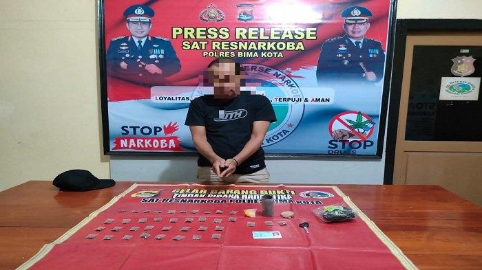 Puluhan Plastik Klip Ganja Kering Ditemukan di Ule Asakota Kota Bima
