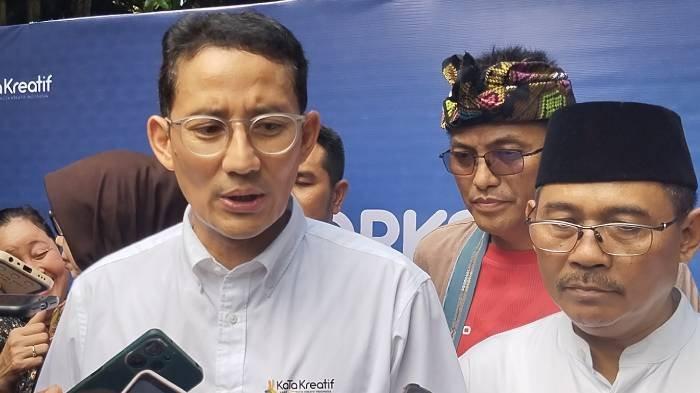 Sandiaga Uno Ogah Berandai-andai Masuk Kabinet Prabowo-Gibran