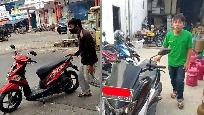 Terungkap Alasan Pria Pamer Keahlian Parkir Motor dengan Satu Tangan: Awalnya Hanya Coba-coba