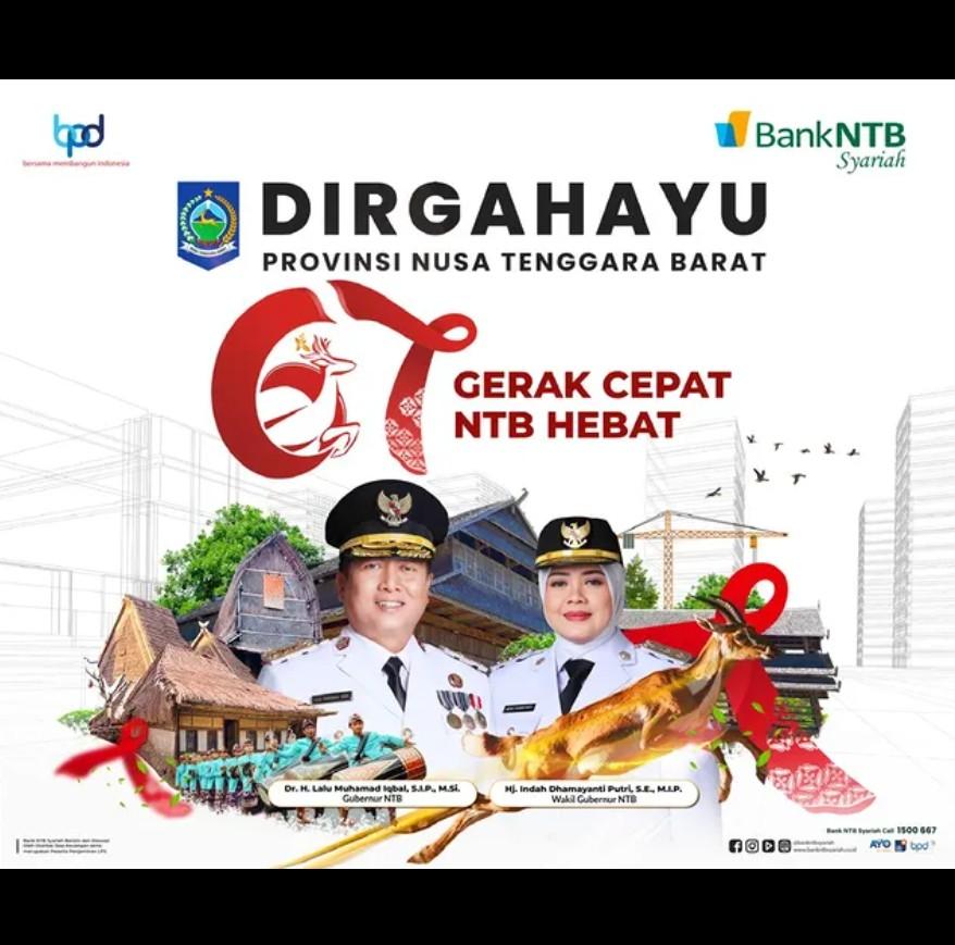 Dirgahayu ke-67 Provinsi NTB