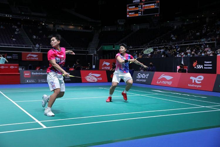 Hasil Singapore Open: Luar Biasa Pencapaian Apriyani/Fadia, Indonesia Pastikan Dua Gelar