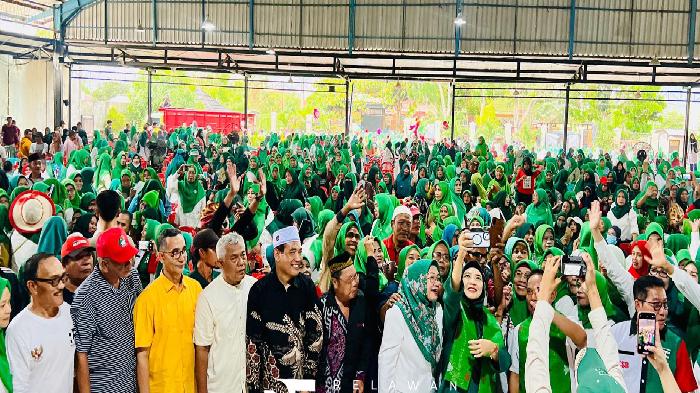 Rohmi-Firin Disambut Ribuan Relawan di Sumbawa Barat, Siap Menangkan Pilkada dengan Cara Santun