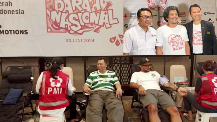 Bareng Eddi Brokoli hingga Bang Zul, Arsenal Indonesia Supporters Gelar Donor Darah di Lombok