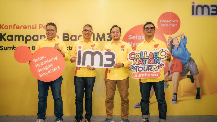 Kampanye ‘Selalu Nyambung dengan Sinyal IM3’ hadirkan Konser Collabonation Tour di Sumbawa