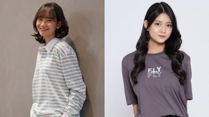 Wota & Netizen se-Indonesia Dibikin Girang dengan Pose Kocak Freya dan Christy JKT48 di Shopee Live