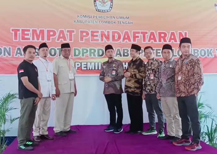 Pendaftaran Bacaleg Berakhir Hari Ini, Berkas Partai Gerindra Lombok Tengah Masih Proses